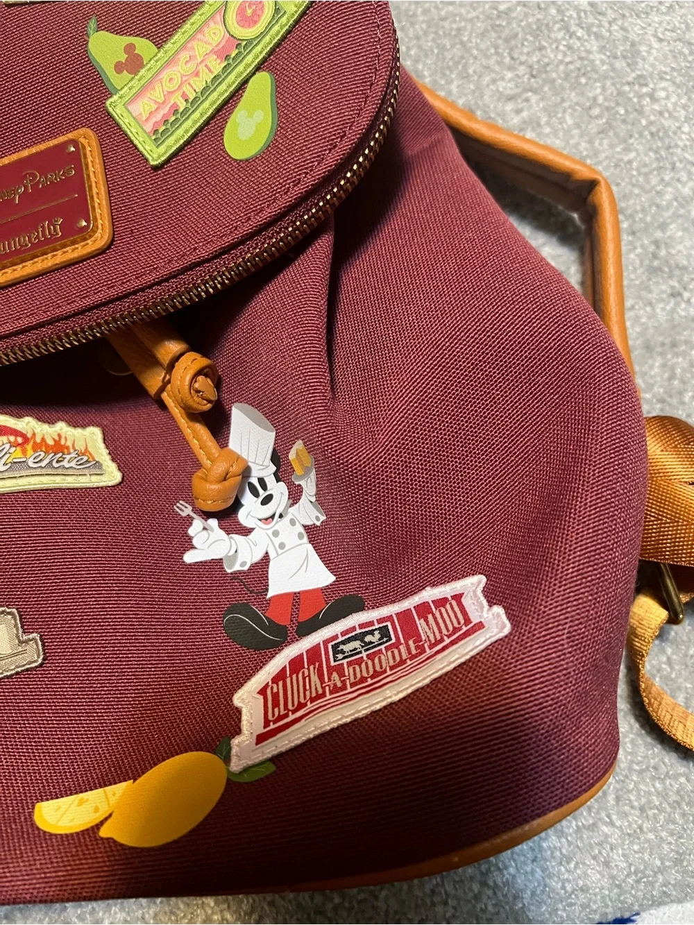 Disney Parks Loungefly Food & Festival Backpack